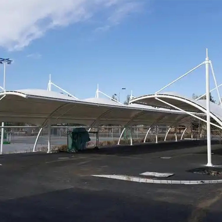 牙克石市膜结构电动车棚