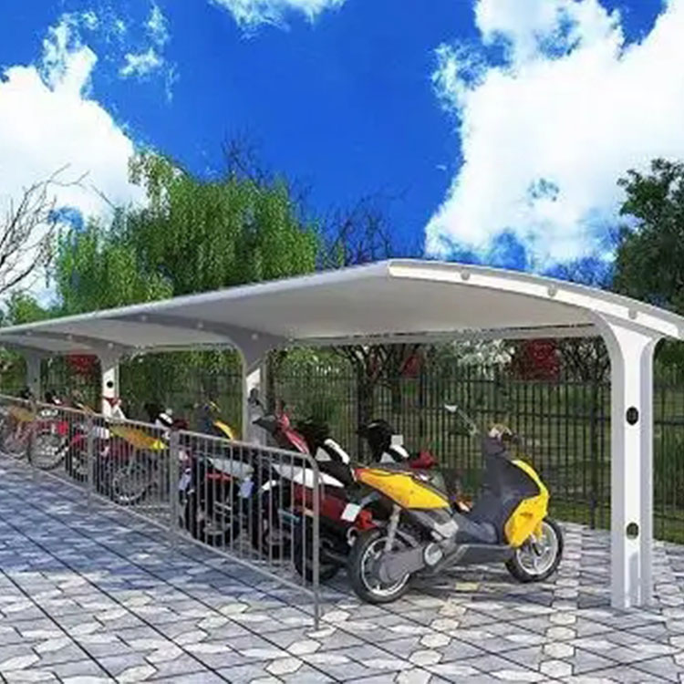 牙克石市膜结构电动车棚